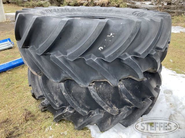 (2) Goodyear OptiTrac DT824 650/75R38 Tires